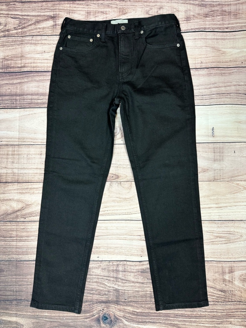 Everlane Women’s Black Straight Leg Jeans